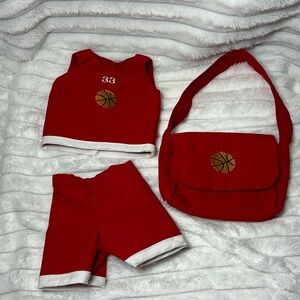 15” Teddy Bear Handmade Basketball Outfit Fits 15” Build A Bear